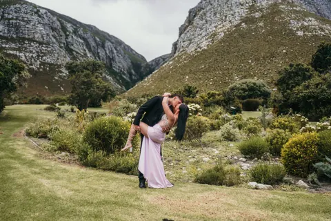Wedding photograph taken in the Overberg