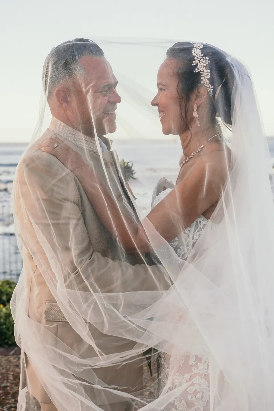 Wedding photograph from an Emerald package shoot